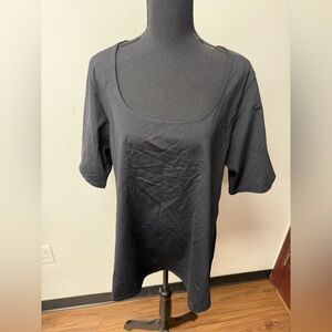 Torrid Black Short Sleeve Top Plus Size 3